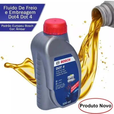 Fluido De Freio Bosch Dot 4 500ml