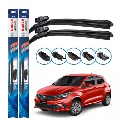 Par Palhetas Do Parabrisa Fiat Argo 2017 A 2024 Bosch